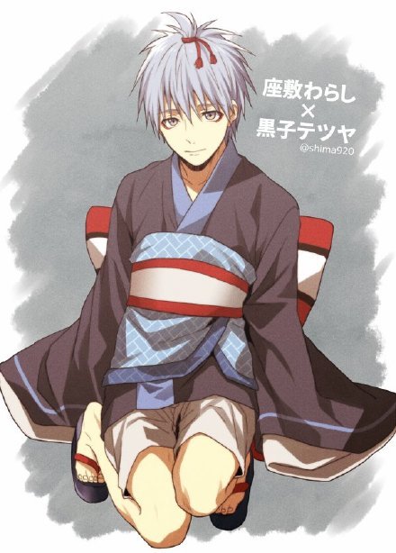 黑子的篮球唯美画风，大爱[花心]