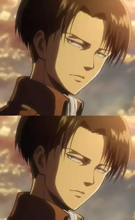 年度动漫神吐槽    看了这么久的动漫，终于有人吐槽美瞳太大这件事了[笑cry]，想象一下如果大家摘掉了美瞳后……兵长：？？？[哈哈]
我心爱的娜美
兵长毫无压力呀