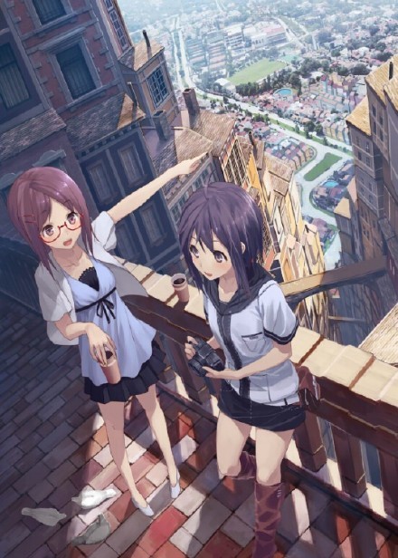 日本画师笔下的二次元妹子，画风超赞超未来，大爱[花心]