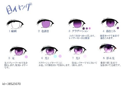 一组关于动漫眼睛的绘制参考的#教程#
需要就收藏吧[可怜]