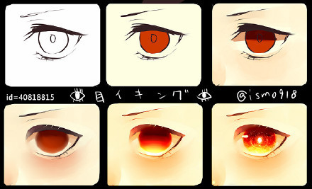 一组关于动漫眼睛的绘制参考的#教程#
需要就收藏吧[可怜]