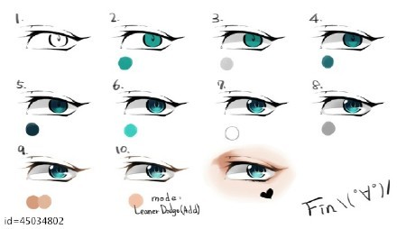 一组关于动漫眼睛的绘制参考的#教程#
需要就收藏吧[可怜]