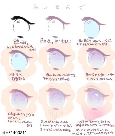 一组关于动漫眼睛的绘制参考的#教程#
需要就收藏吧[可怜]