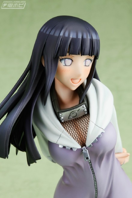 由Megahouse公司出品的日向雏田精美人妻手办，二十公分，已经开始接受也定，明年初发售[花心]