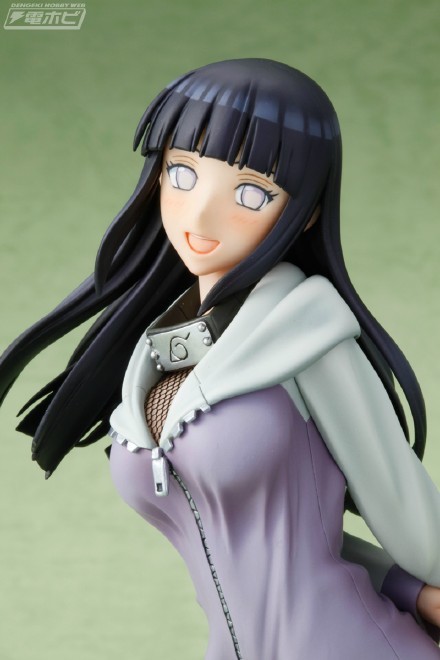 由Megahouse公司出品的日向雏田精美人妻手办，二十公分，已经开始接受也定，明年初发售[花心]