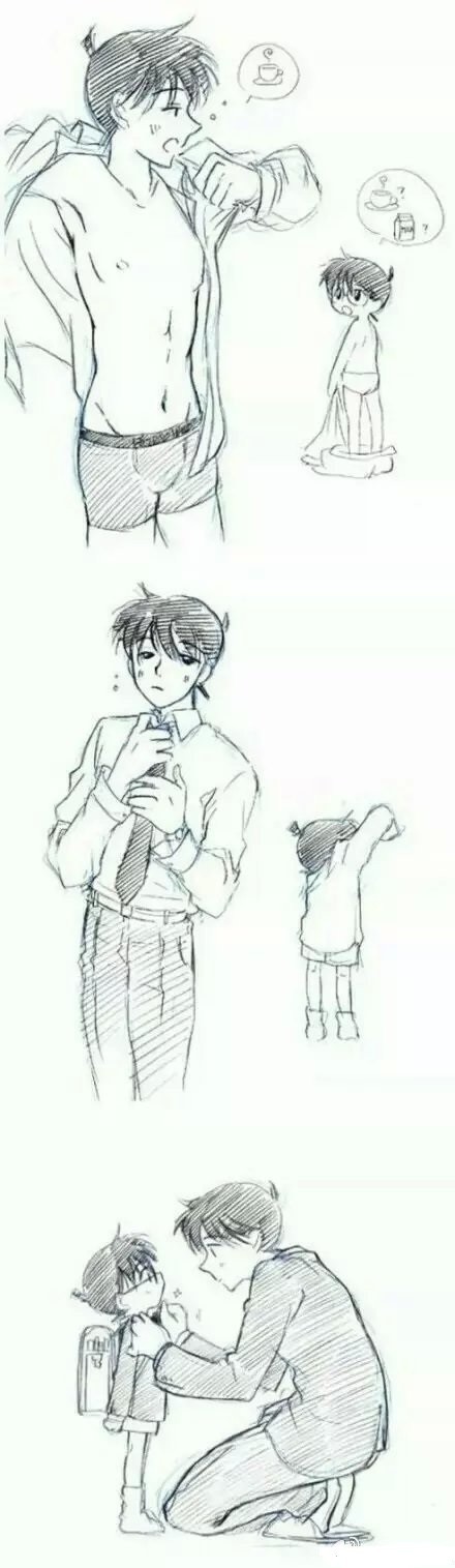 假如江户川柯南和工藤新一是两兄弟，会不会很有爱，还是相爱相杀[思考]