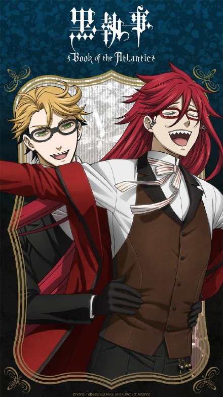 接上一个说说 #黑执事#官方壁纸分享 豪华客船篇[嘻嘻]