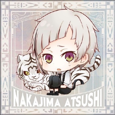 分享一组《文豪野犬》官方素材图，头像尺寸。
TV动画第二季将于10月5日开播。