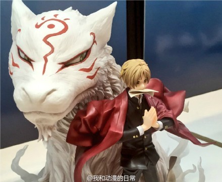 夏目贵志&杨沟三三联合手办，有没有心动想不想入手一台[嘻嘻]