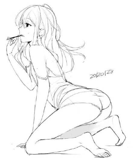 动漫#教学#篇
动漫中那些萌妹子的发型画法，根据不同角色的人物性格体型等，来设计妹子的发型很有创意，值得学习借鉴