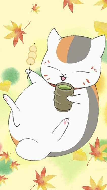 华丽丽的夏目友人帐官方手机壁纸，不能再美[嘻嘻]