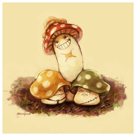 草帽团三大战力之蘑菇头[哈哈]