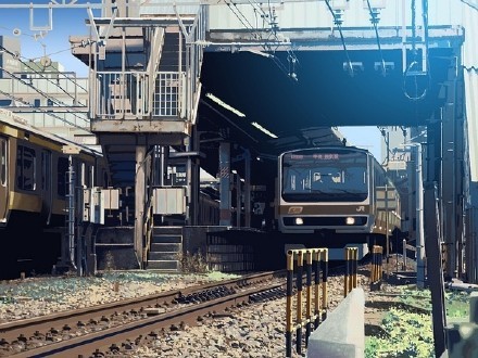 日本的二次元漫画风风景，美腻[嘻嘻]#二次元三次元#傻傻分不清楚