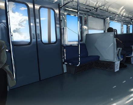 日本的二次元漫画风风景，美腻[嘻嘻]#二次元三次元#傻傻分不清楚