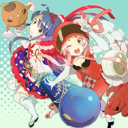 日本画师的精心之作  东方美VS西方美[花心]