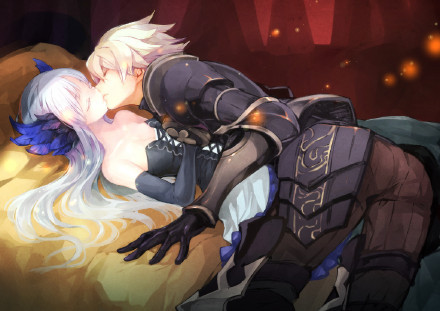 日本画师的精心之作  东方美VS西方美[花心]