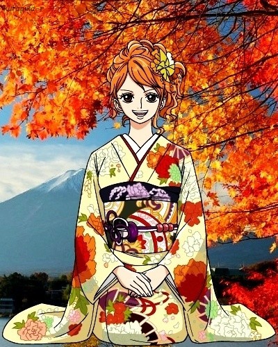 草帽团精美套图，后面的自然风景大亮[嘻嘻]