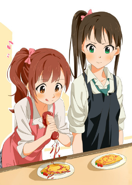 充满朝气的少女们，11区画师作品[嘻嘻]