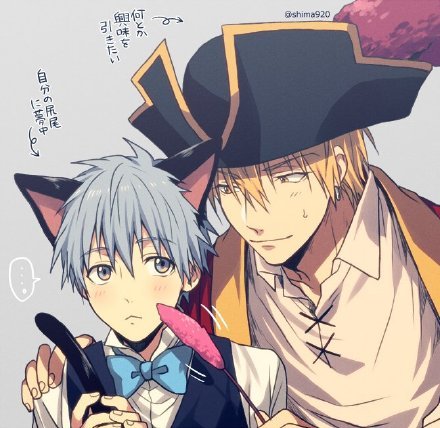 黑篮同人系列作品，帅炸了[哈哈]~黑子的篮球