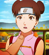 中国女孩，木叶的一股中国风 天天（Tenten）[害羞]