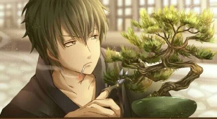 霓虹笔下的银魂众英雄#同人#美图[挖鼻屎][吃惊][可怜]