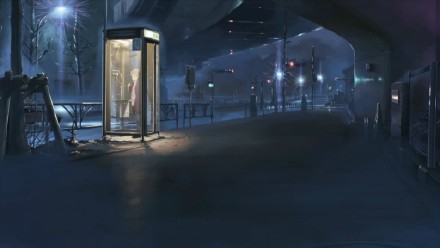 二次元街道美景，好像穿越到那里去看看[悲伤]