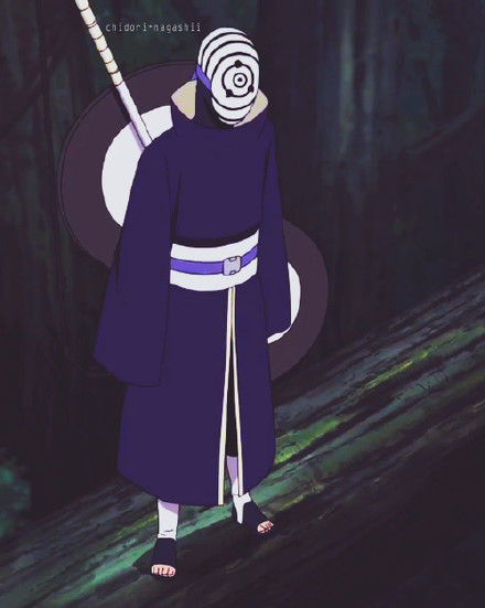 面具男阿飞带土同人美图，帅到掉渣[嘻嘻]