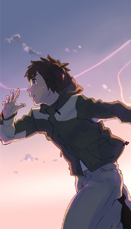 画质狂魔新海诚《#你的名字#》手机壁纸，这个必须赞[嘻嘻]