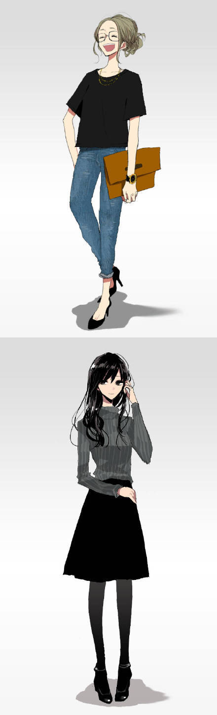 不同风格的女性穿衣搭配，大爱[嘻嘻]
你最喜欢那种风格？[思考]
可做手机壁纸用