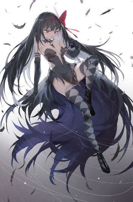 国产画师的作品，画风华丽到爆的魔女世界[嘻嘻]