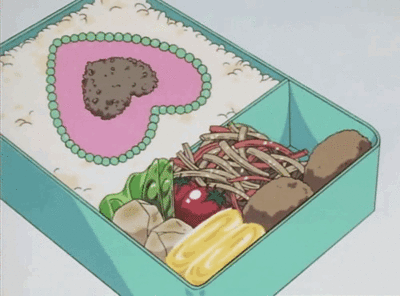 #二次元美食#感觉二次元中的便当要比三次元的好吃很多[思考]