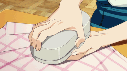 #二次元美食#感觉二次元中的便当要比三次元的好吃很多[思考]