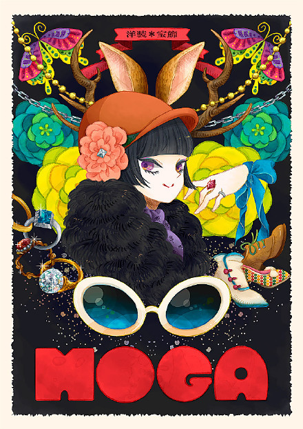 哥特风萝莉，走西欧复古路线的[嘻嘻]