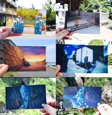 #二次元三次元# 京阿尼作品秀[嘻嘻]