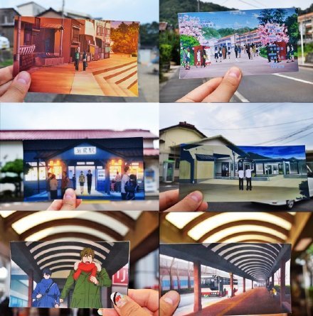 #二次元三次元# 京阿尼作品秀[嘻嘻]