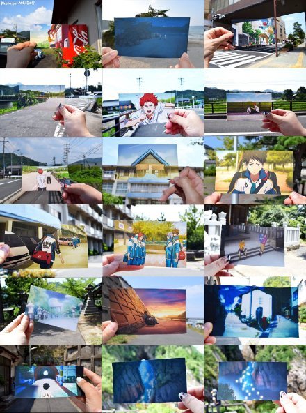 #二次元三次元# 京阿尼作品秀[嘻嘻]