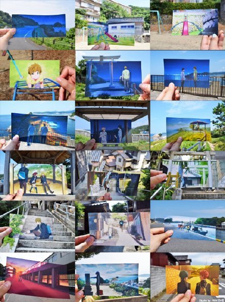 #二次元三次元# 京阿尼作品秀[嘻嘻]