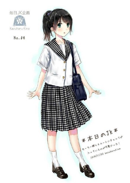 日本中学生的制服诱惑，你喜欢哪种风格[花心]
