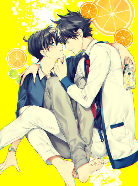 柯南#同人#美图，冲矢昴，安室透,小兰，工藤新一，赤井秀一，这个画风大爱[害羞]