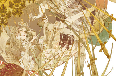 中国画师的作品，有点中国的山水风[嘻嘻]