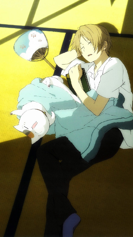 一组夏目友人帐官方手机壁纸[嘻嘻]