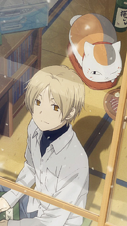 一组夏目友人帐官方手机壁纸[嘻嘻]