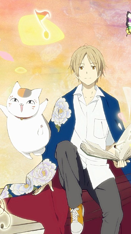 一组夏目友人帐官方手机壁纸[嘻嘻]