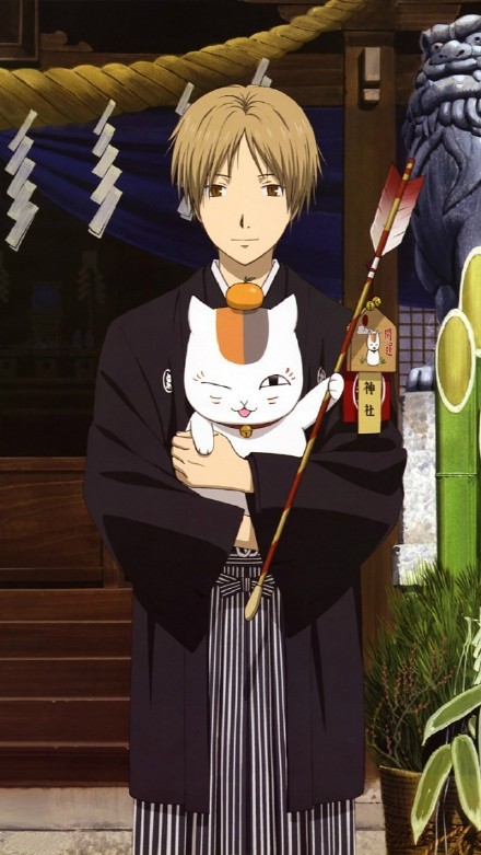 一组夏目友人帐官方手机壁纸[嘻嘻]