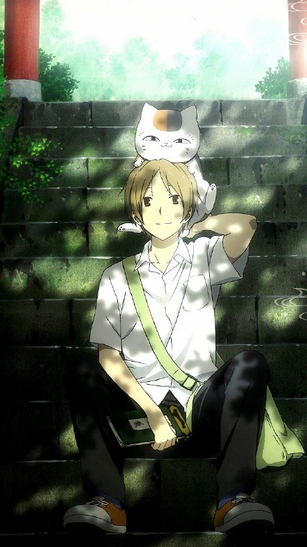 一组夏目友人帐官方手机壁纸[嘻嘻]