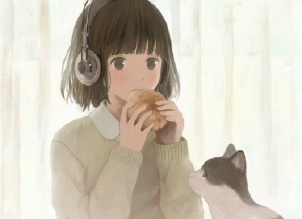 小清新画风的萝莉给人一种想保护的感觉[害羞]