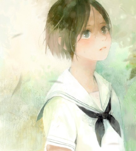 小清新画风的萝莉给人一种想保护的感觉[害羞]