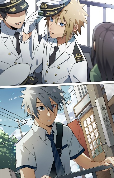 火影#同人#美图 四代目和卡卡西33好帅组CP [嘻嘻]
莫名觉得他俩有cp感 是我的错觉吗[吃惊]
最后一张是制服诱惑吗[哈哈]