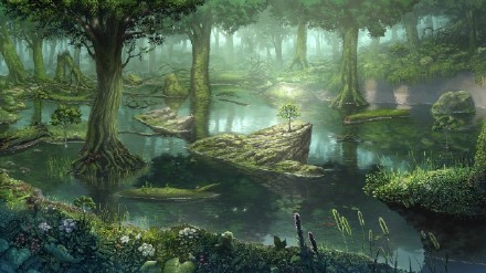 非常优美的二次元美景！！真想穿越到里面去体会里面的生活，感受那里的人和事[悲伤]