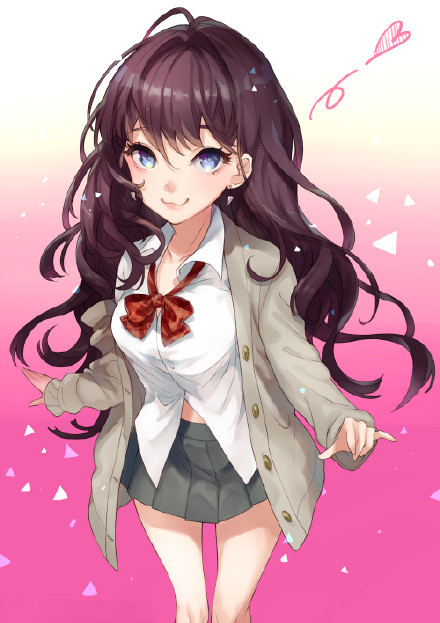 #营养快线系列#制服控的春天来了[花心]